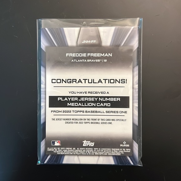 Freddie Freeman Atlanta Braves commemorative medallion/coin 1st home run/2020 2 - Picture 7 of 7